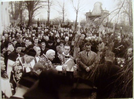 Pohřeb Jakuba Demla - rok 1961